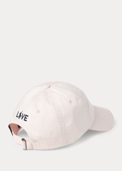 Gorra Ralph Lauren Hombre Rosas - Pink Pony Cotton Ball - DHVYB0768